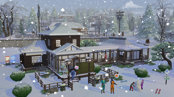 The Sims 4 Snowy Escape Expansion Pack Free Download